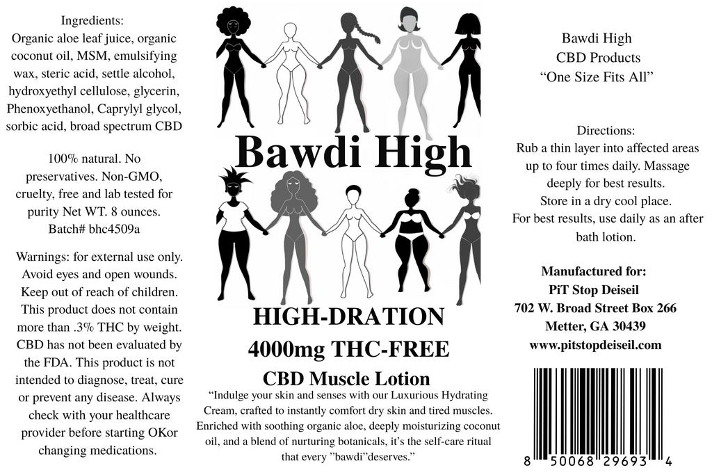 Lavender High-Dration Lotion 4oz