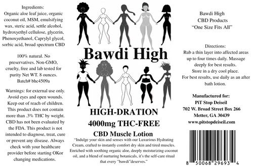 Lavender High-Dration Lotion 4oz